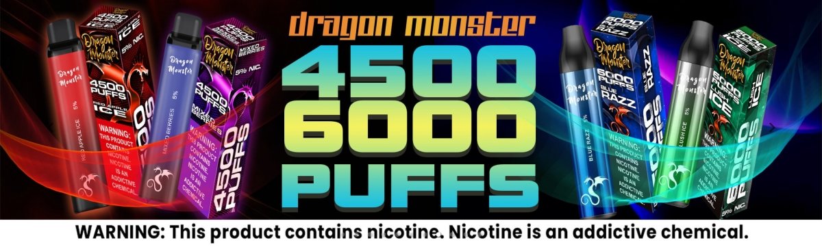 Dragon Monster 4500 Puffs Disposable Vape WeAreDragon