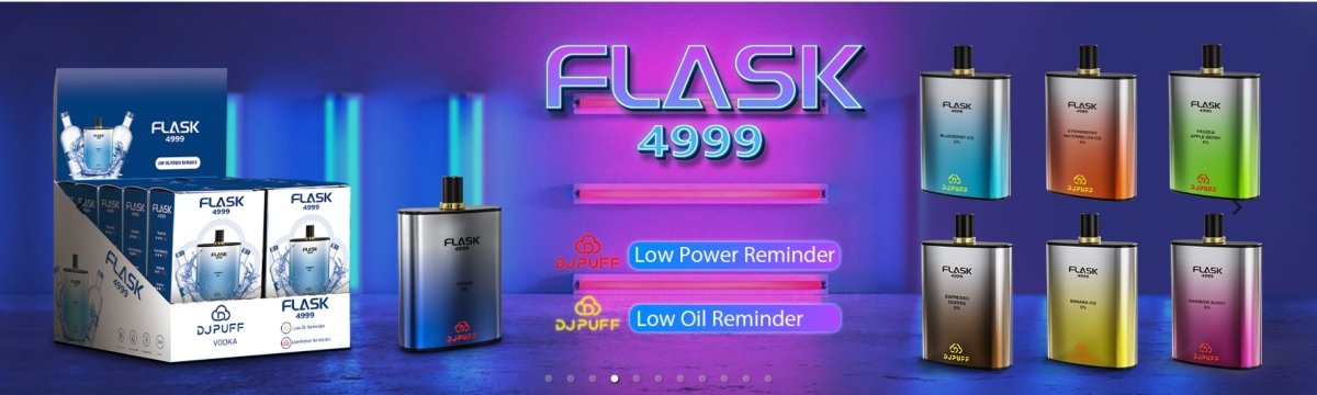 FLASK 4999 | 5000 Puffs - WeAreDragon