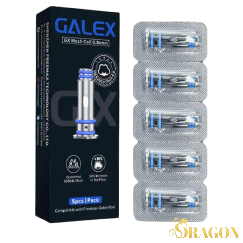 FreeMax Galex GX Mesh Coil | 5 Count Pack