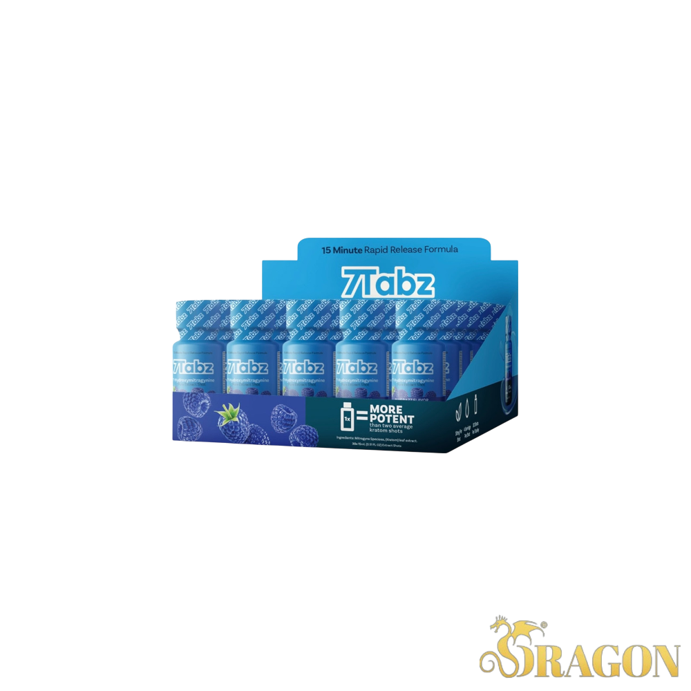 7Tabz 7-Hydroxy Kratom Shots 30mg (30 Count Box)
