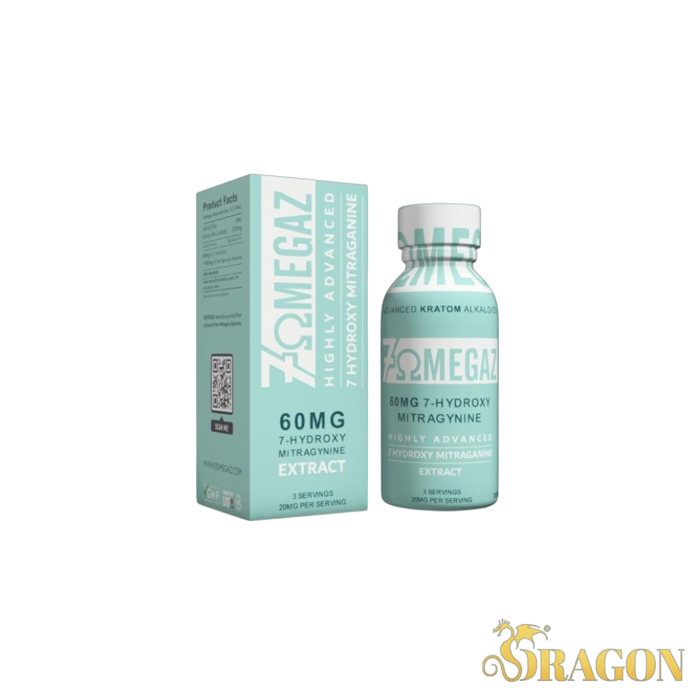 7 O'Megaz 7-Hydroxy Kratom Shots 60mg
