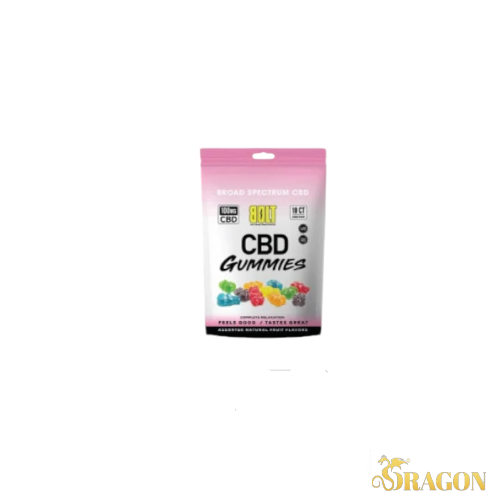 Bolt 100mg 10 Count CBD Gummies