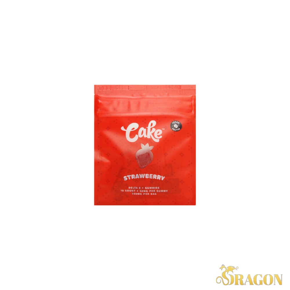 Cake 500mg 20 Count Pouch Delta 8 Gummies