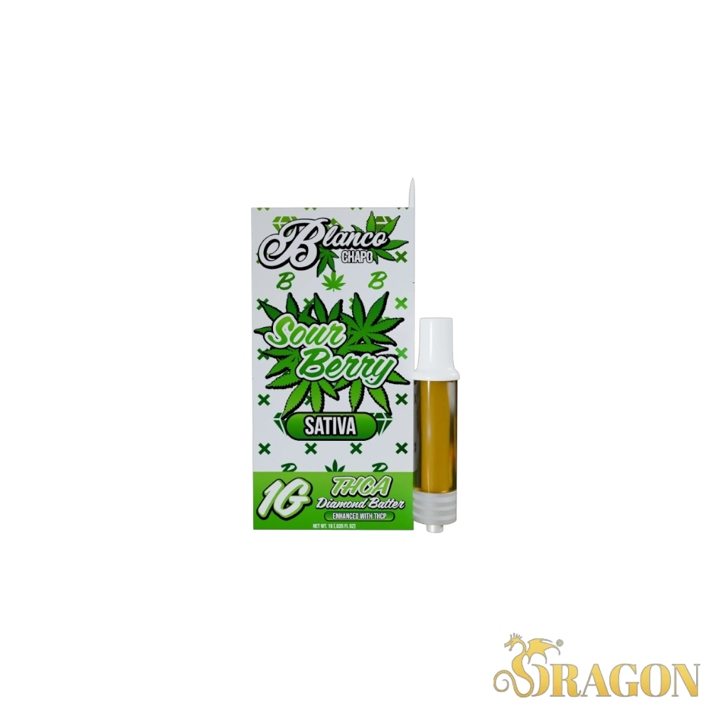 Chapo Blanco THCA/THCP Diamond Batter Cartridges 1G