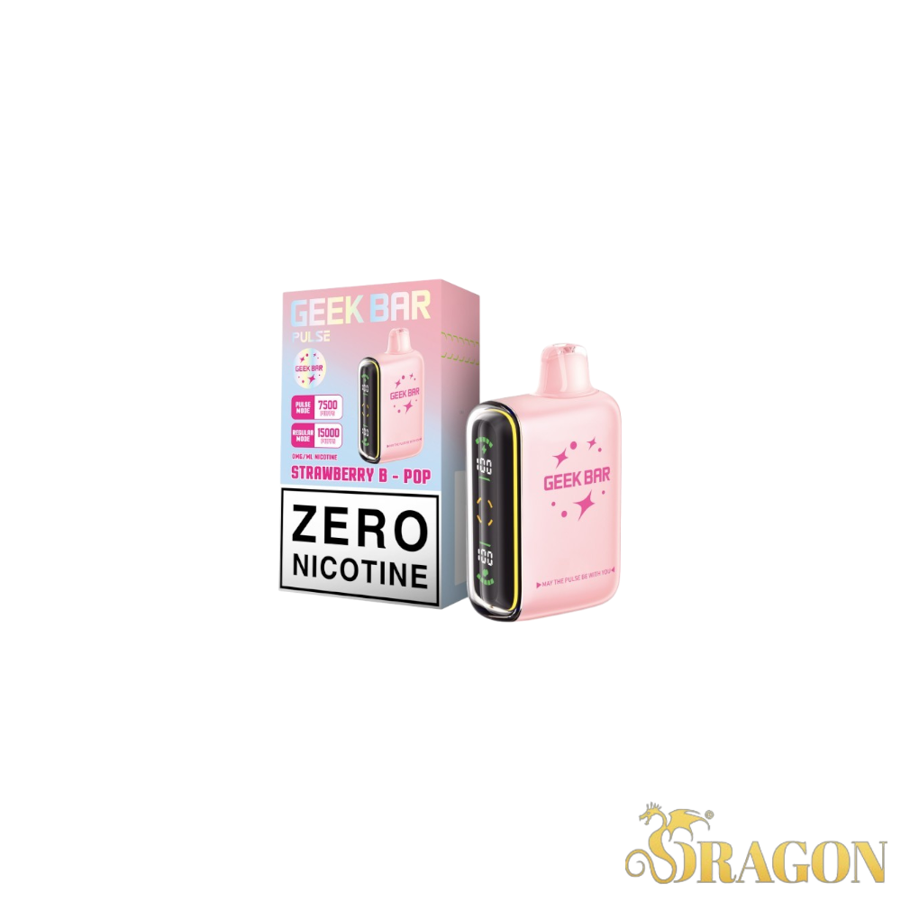 Geek Bar Pulse 0% Nicotine 15K Disposable Vape