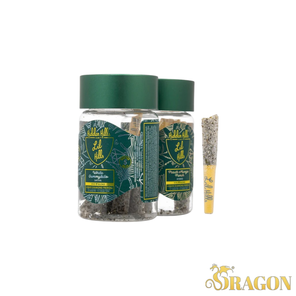 Hidden Hills VVS Blend THCA Liquid Diamond Mini Pre-Rolls 3.5G