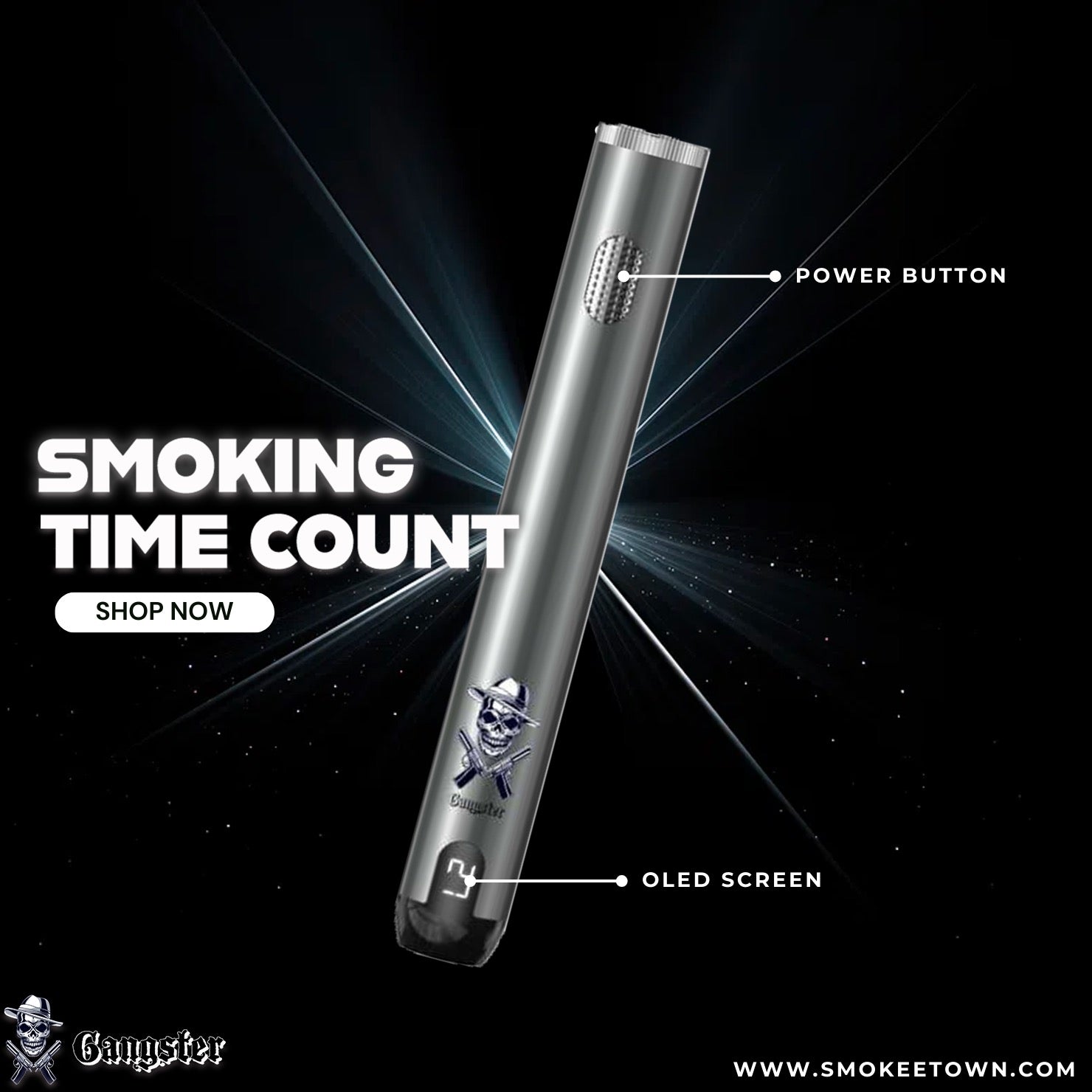 Gangster 900mAh Vaporizer Pen - WeAreDragon