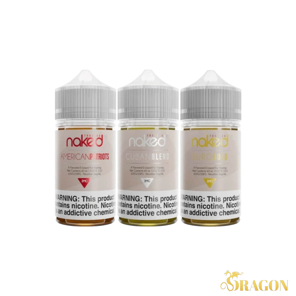 Naked Tobacco 3mg 60ml E-Juice