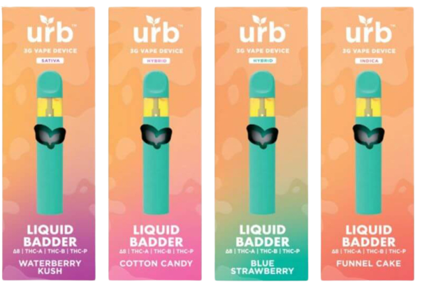 URB Liquid Badder Disposables | 3g - WeAreDragon