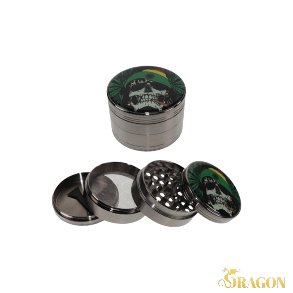 63mm Metal Grinder 4 Parts Zinc Assorted Designs