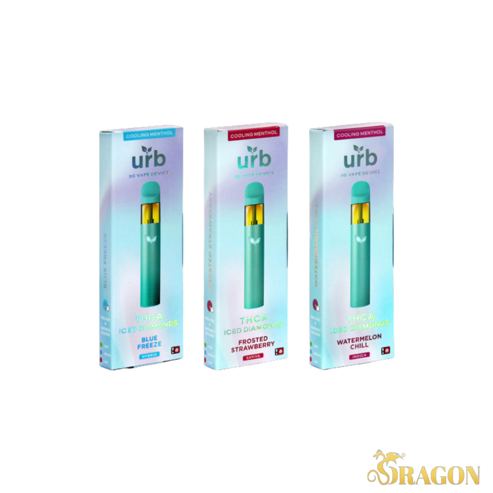 Urb THCA Iced Diamonds Disposable - 3g