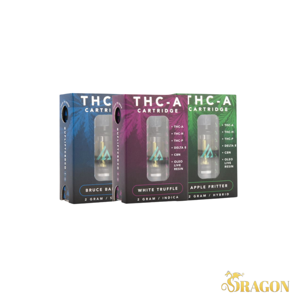 Uplift 2G THCA 5 Count Box Cartridges