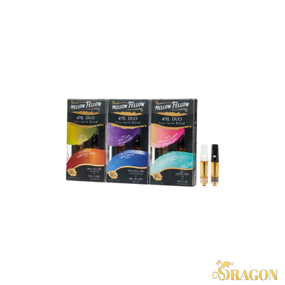 Mellow Fellow Live Resin Blend Duo 2G Cartridges