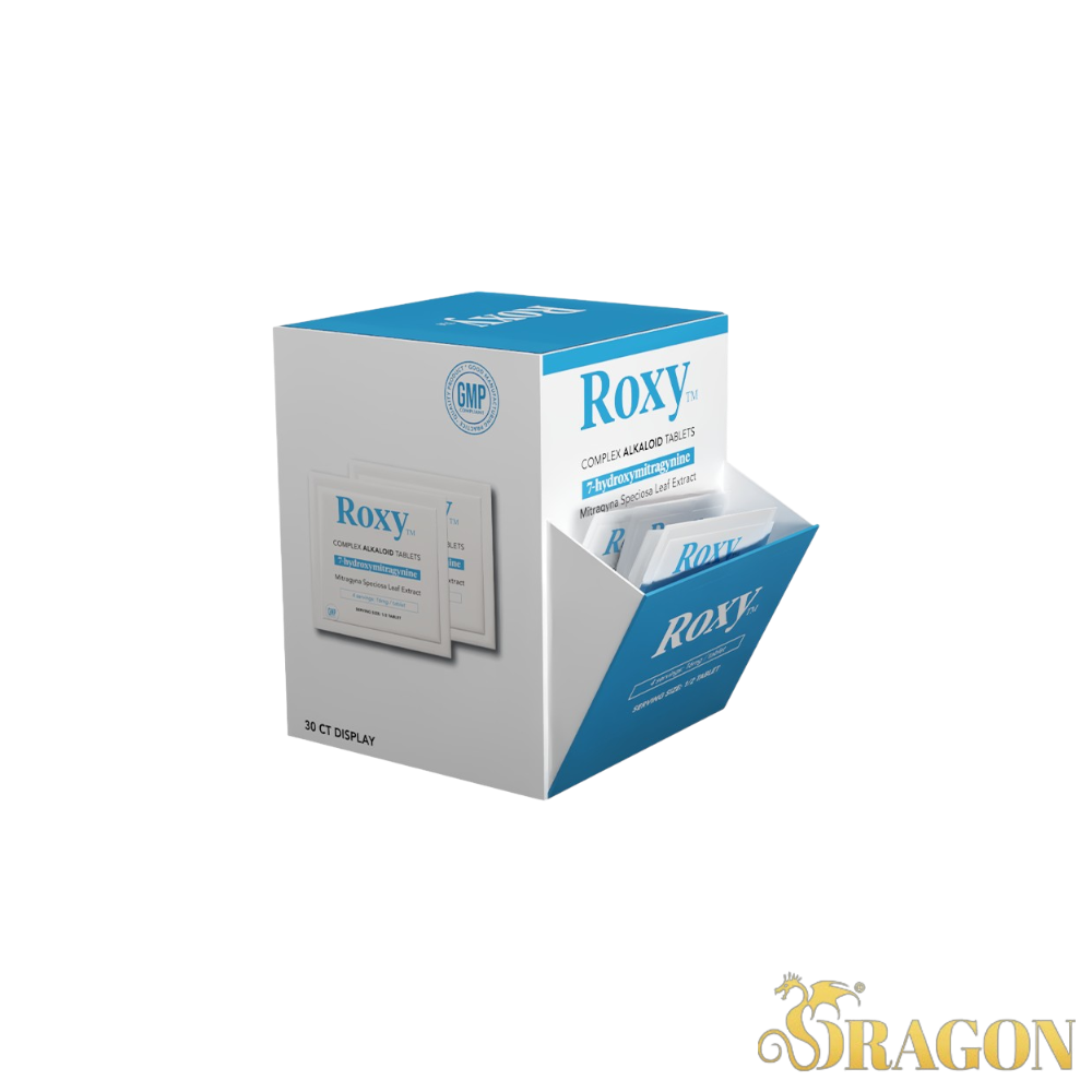 Roxy 7-Hydroxy Kratom Tablets 16mg (2 Count Blister Pack)
