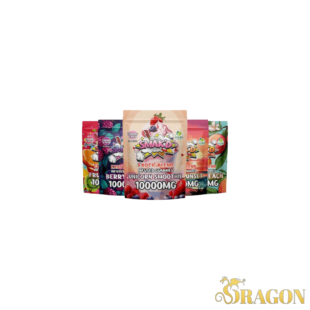 SMAK'D Exotic Blend Infused Gummies - 10g