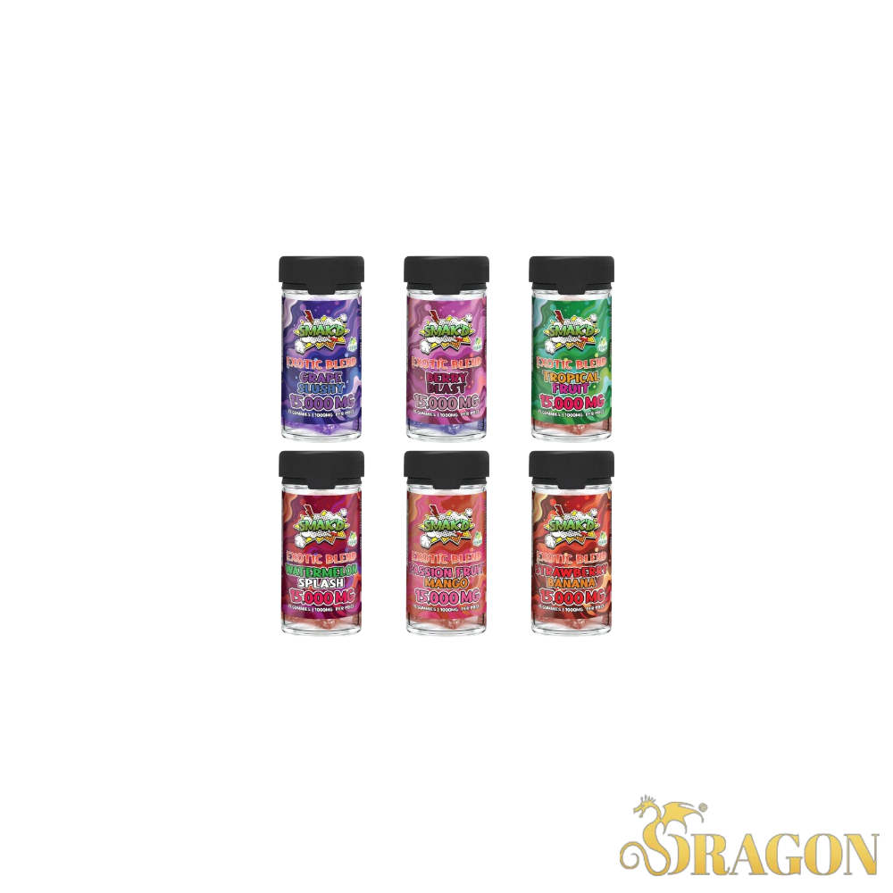 SMAK'D Exotic Blend Infused Gummies - 15g