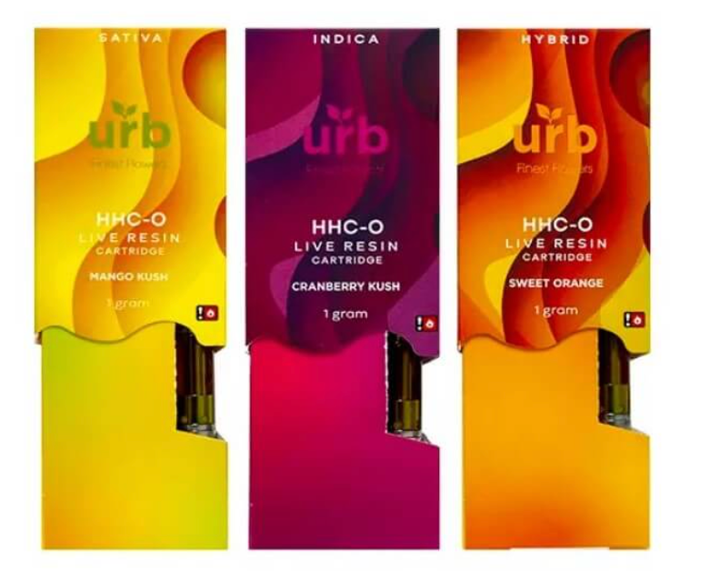 Urb 1 Gram HHC-O Live Resin Infinity Cartridges - WeAreDragon