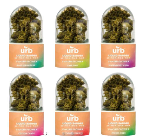 Urb Liquid Badder D8+THC-A+THC-B+THC-P 7 Gram 1 Count Jar Flower - WeAreDragon