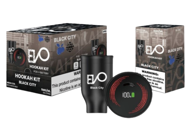 Evo Hookah Pod+Battery 5mg Nicotine Kit - WeAreDragon