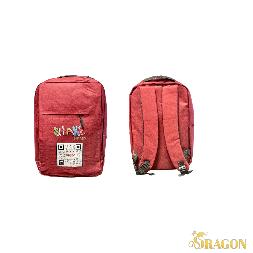 Shake Hemp External USB Port Backpack