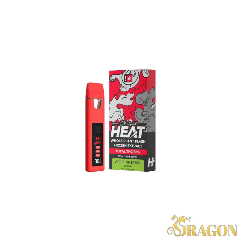 Straight Heat Whole Plant Flash Frozen Extract Disposable 5G