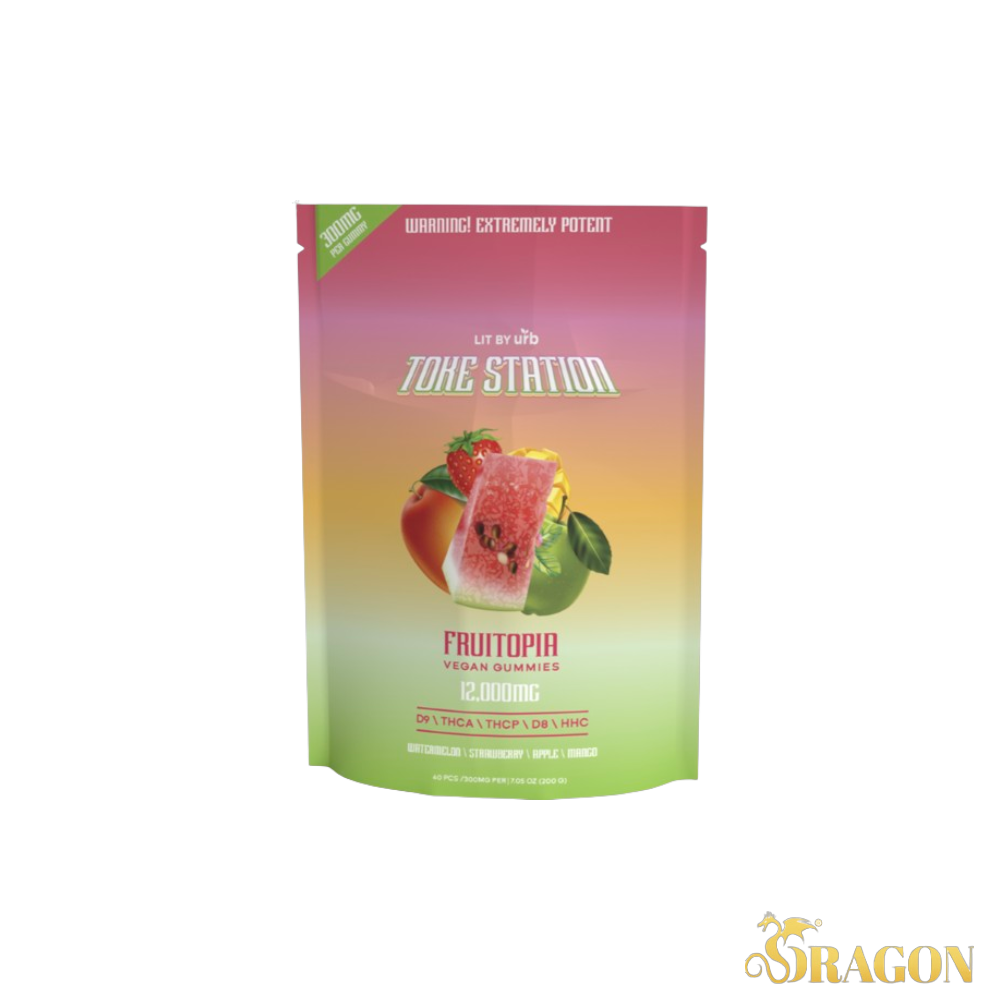 Urb x Toke Station Fruitopia Vegan Gummies 12G
