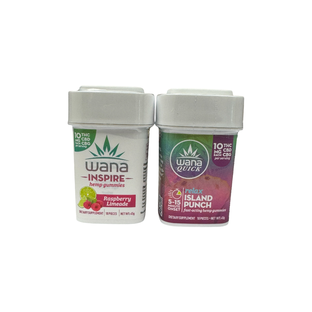 Wana THC:CBD:CBG Gummies 30mg