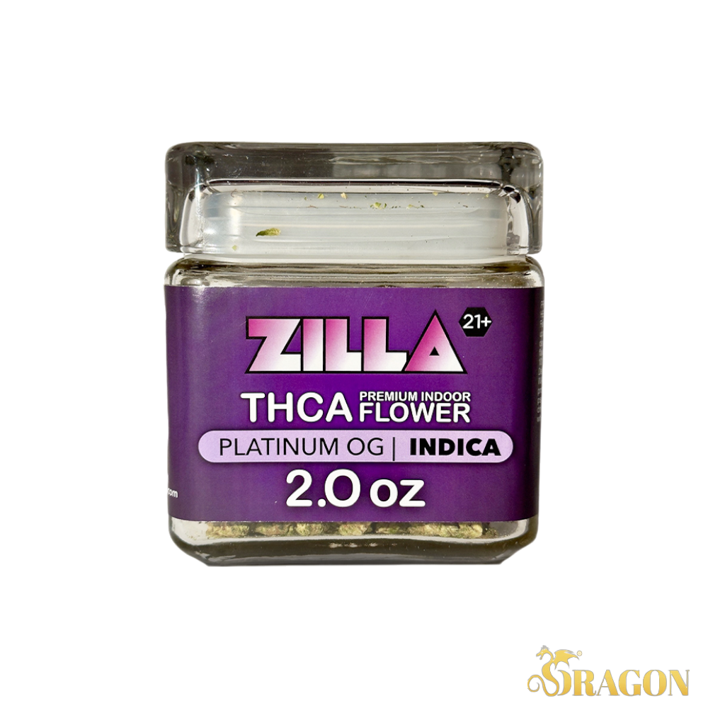 Zilla 2oz 56 Gram 1 Count Jar Premium THCA Indoor Flower