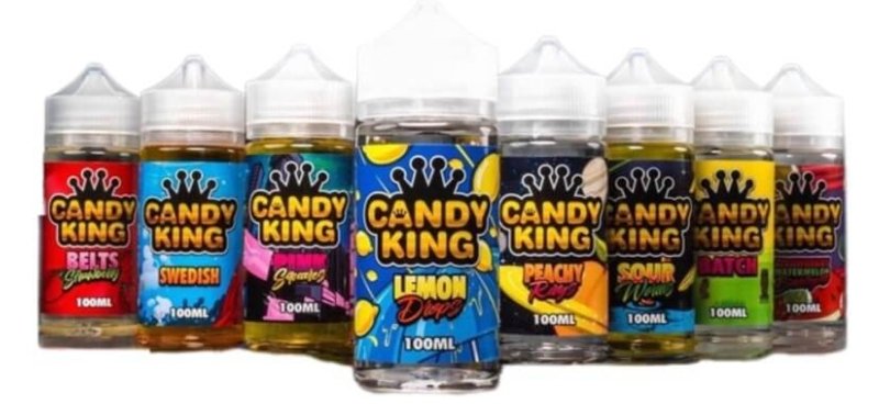 Candy King E-Liquid 3mg 100ml - Premium Flavors, Single Pack