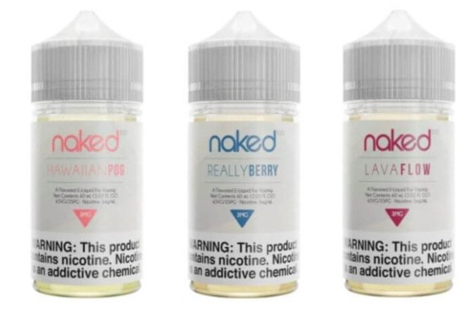 Naked E-Juice Original | 3mg | 60ml | Pack of 1 ($20 SHIPPING FEES) - WeAreDragon