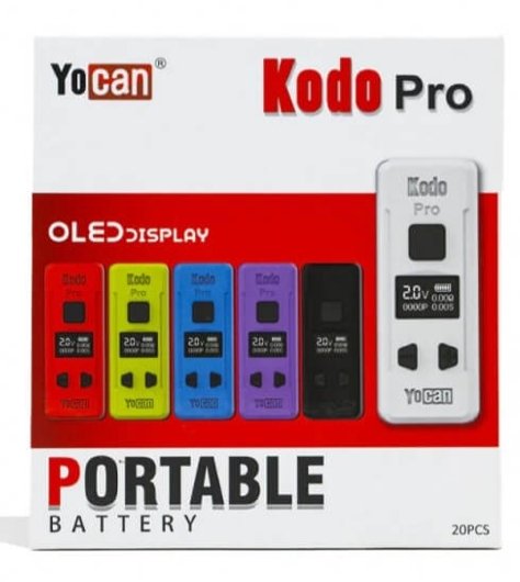 Yocan Kodo Pro Portable Battery | 20 Count Box - WeAreDragon